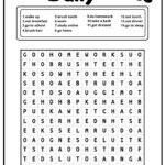 Daily Routine Word Search   Ezpzlearn Pertaining To Daily Word Search Printable Daily Routine Word Search   Ezpzlearn Pertaining To Daily Word Search Printable
