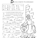 Daniel And The Lions' Den Worksheets Pdf: Fill Out & Sign Online For Daniel In The Lion's Den Printable Word Search Daniel And The Lions' Den Worksheets Pdf: Fill Out & Sign Online For Daniel In The Lion's Den Printable Word Search