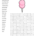 Different Types Of Candy Word Search   Wordmint For Printable Word Search Examples