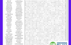Difficult Word Search Puzzle – Free Challenge Printable – Growing Play inside Hard Printable Word Search Puzzles For Adults