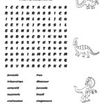Dinosaur Themed Word Searches • Beeloo Printable Crafts And In Free Printable Word Search Puzzle Dinosaurs