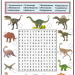 Dinosaurs Word Search 2   Ezpzlearn With Regard To Free Printable Word Search Puzzle Dinosaurs
