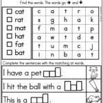 Discover 10 Cvc And Kindergarten Worksheets Ideas | Kindergarten Intended For Cvc Word Search Free Printable