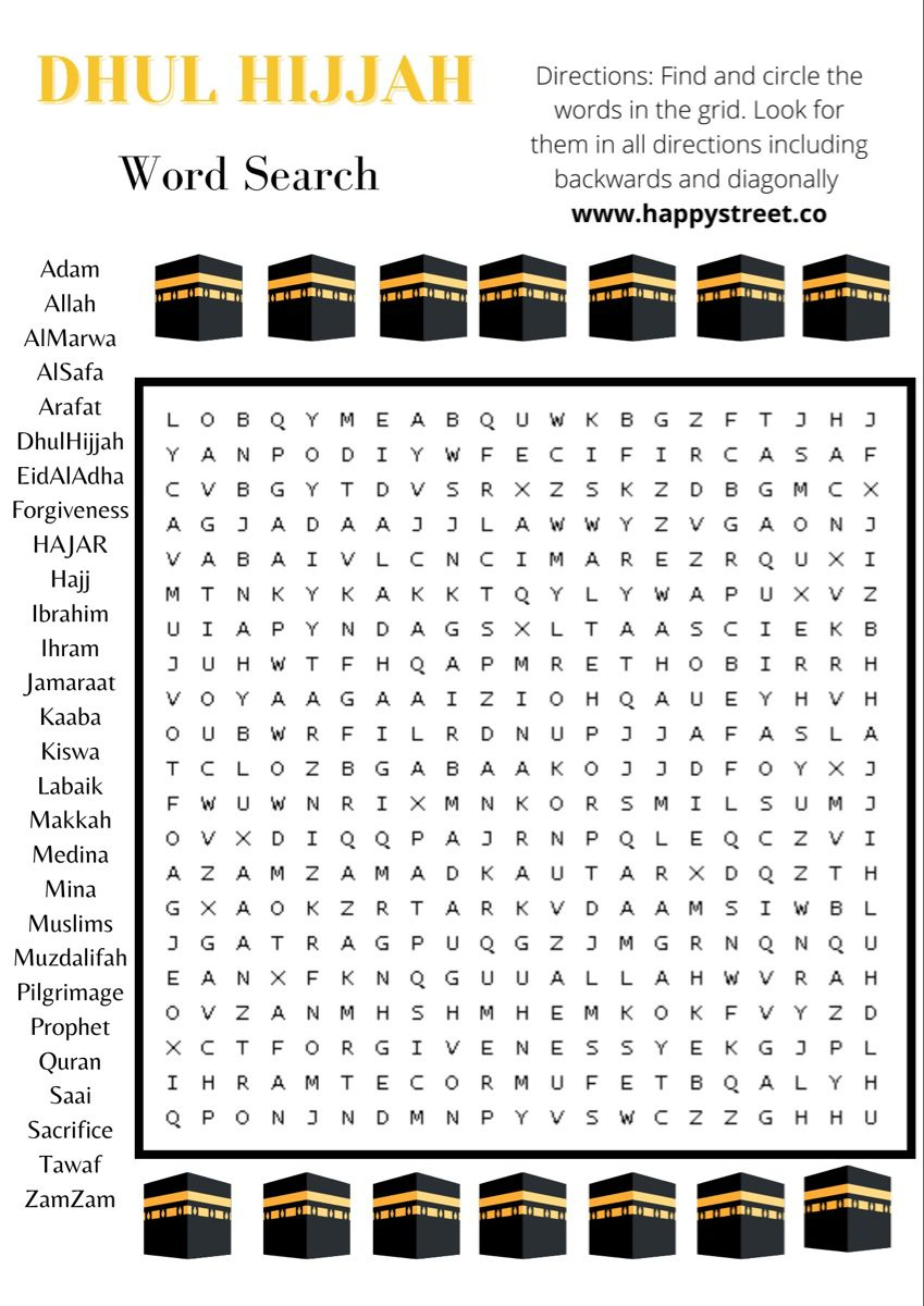 Discover 73 Islamiyat And Islam For Kids Ideas | Islamic Kids with Printable Word Search Jawi
