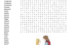 Disney Characters Word Search - Wordmint throughout Disney Word Search Printable Hard