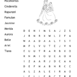 Disney Princess Word Search   Wordmint Pertaining To Disney Word Search Printable