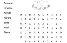 Disney Princess Word Search - Wordmint regarding Printable Disney Word Search