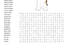 Dogs Word Search – Wordmint regarding Printable Word Search About Dogs