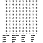 Dragon Ball Word Search   Wordmint With Dragon Ball Z Word Search Printable