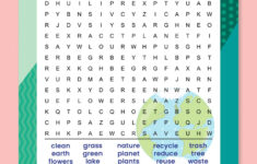 Earth Day Word Search - Free Printable - Happiness Is Homemade with Printable Word Search of the Day