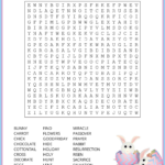 Easter Word Search (Free Printable Pdf Puzzles) – Free Printables In Easter Word Search Hard Easter Word Search (Free Printable Pdf Puzzles) – Free Printables In Easter Word Search Hard