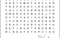 Easy Apple Word Search For Kids - Tree Valley Academy inside First Grade Word Search Printable