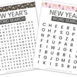 Easy New Year'S Word Seach   Adventures Of A Caregiver In Free Printable Word Search For Seniors With Dementia