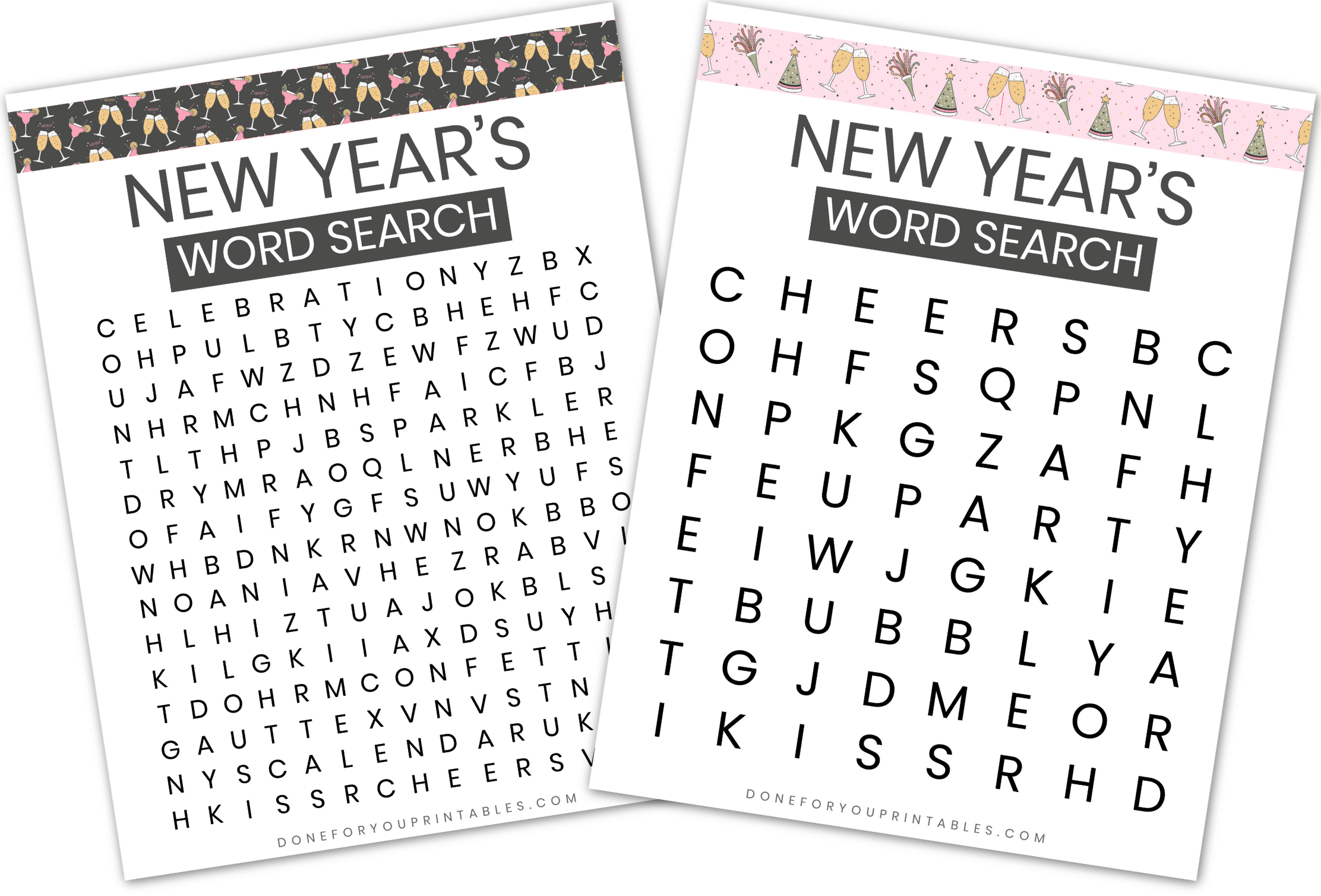 Easy New Year&amp;#039;S Word Seach - Adventures Of A Caregiver in Free Printable Word Search For Seniors With Dementia