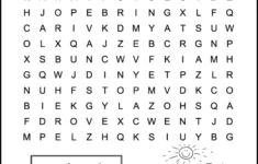 Easy Road Trip Word Search For Kids – Tree Valley Academy in 2nd Grade Word Search Printable