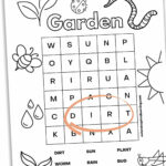 Easy Word Searches For Kindergarten   Nature Inspired Learning With Nature Word Search Printable