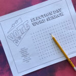 Election Day Word Search Regarding Election Day Free Printable Word Search