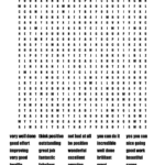Encouragement Word Search   Wordmint Within Printable Word Search On Encouragement