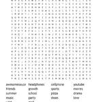 Every Day Teen Word Search   Wordmint Intended For Word Search For Teenager Printable