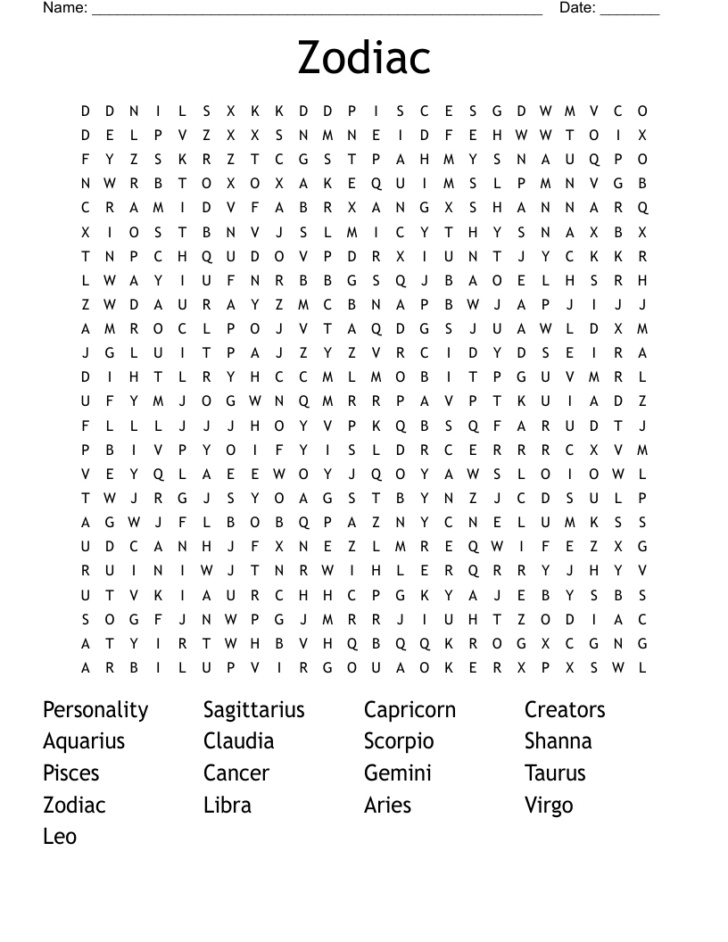 Hard Word Searches Printable