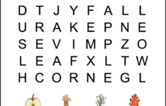 Fall Word Search For Kindergarten – Tree Valley Academy pertaining to Free Printable Word Search Large Print
