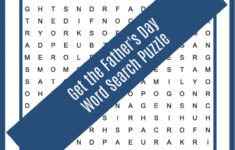 Father'S Day Word Search Printable – Free Word Find Printable inside Father&#039;s Day Word Search Printable