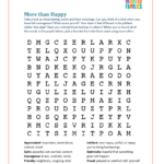 Feelings Word Search — Doing Good Together™ Regarding Printable Word Search Emotions