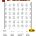 Food Word Search (Free Printable Puzzles) – Free Printables Inside Free Printable Word Search For 11 Year Olds