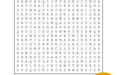 Food Word Search (Free Printable Puzzles) – Free Printables inside Free Printable Word Search For 11 Year Olds