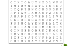 Food Word Search (Free Printable Puzzles) – Free Printables inside Free Printable Word Search Puzzles Medium Difficulty