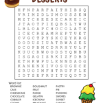 Food Word Search (Free Printable Puzzles) – Free Printables With Food Word Search Printable
