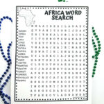 Free Africa Worksheets For Middle School (Geography Printables) In Free Printable Word Search Puzzles African Countries