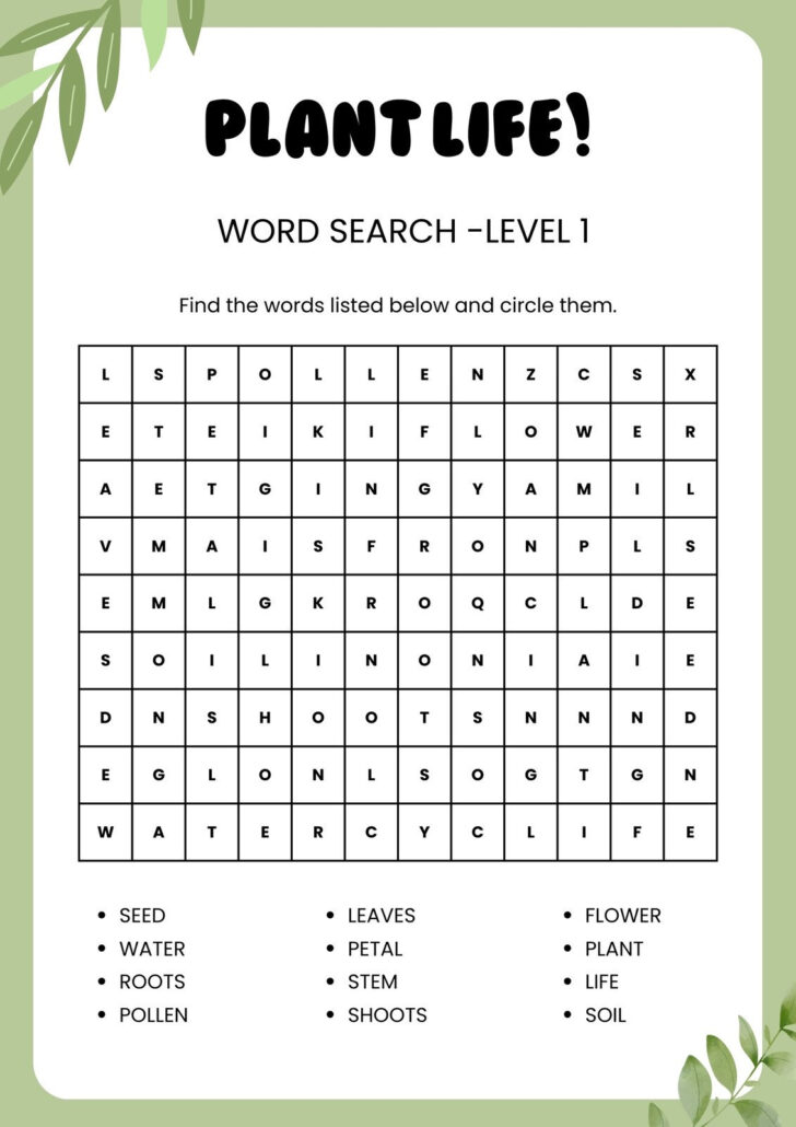 7th Grade Science Word Search Printable 7th Grade Science Word Search Printable