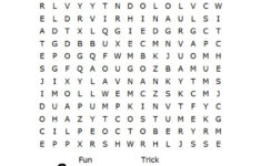 Free Halloween Word Search &amp; Counting Printables pertaining to Free Halloween Word Search Printable