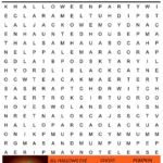 Free Halloween Word Search Printable   With Answer Key Included With Regard To Spooky Word Search Printable