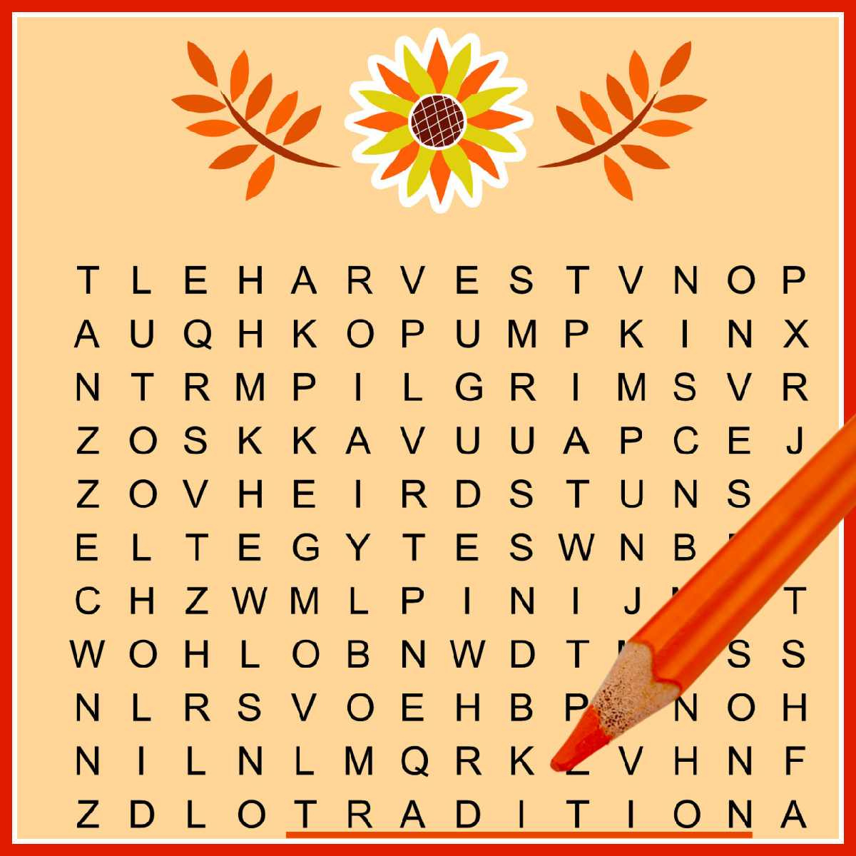 Free November Word Search Printable - National Days Word Find within November Word Search Printable