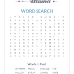 Free Printable: A Music Themed Word Search — Musical Mama Regarding Free Printable Music Word Searches
