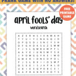 Free Printable April Fools' Day Word Search Prank With Fake Word Search Printable