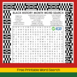 Free Printable Black History Month Word Search   Growing Play Pertaining To Free Printable Black History Month Word Search Printable