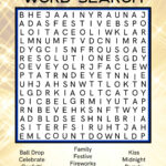Free Printable New Year Word Search   Mama Likes This Throughout Printable Word Search New Year