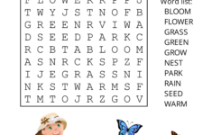 Free Printable Spring Word Search Puzzles – Free Printables pertaining to Printable Word Search Spring