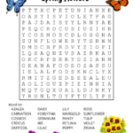 Free Printable Spring Word Search Puzzles – Free Printables Regarding Word Searches Printable Large Print