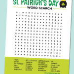 Free Printable St. Patrick'S Day Word Search   Hey, Let'S Make Stuff Within Printable Word Search St Patrick'S Day