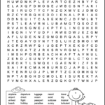 Free Printable Vacation Word Puzzle For Kids  Tree Valley Academy For Summer Puzzle Tree Valley Academy