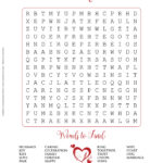 Free Printable – Valentine'S Day Or Wedding Word Search Puzzle Regarding Love Word Search Printable