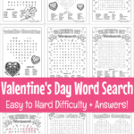 Free Printable Valentine'S Day Word Search Puzzles With Regard To Homemade Gifts Made Easy Word Search
