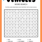 Free Printable Word Search Worksheet Templates | Canva Intended For Easy Word Search Puzzles Printable
