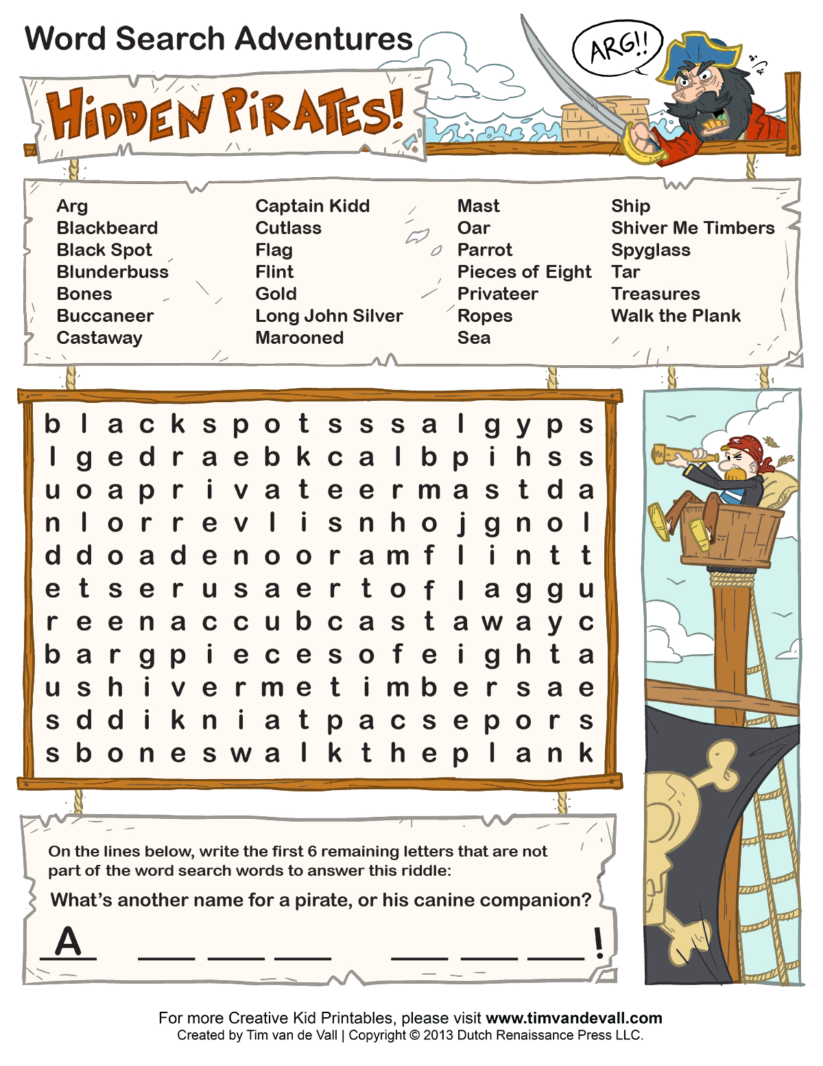 Free Printable Word Searches For Kids for Free Printable Word Search with Hidden Messages