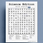 Free Science Word Search Printable Games For Kids   Crazy Laura Regarding Word Search Science Printable