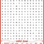 Free Valentine'S Day Word Search Printable   Answer Key Included Pertaining To Valentines Day Word Search Printable